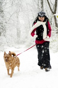 Wandel je met een hond met diabetes op onregelmatige tijden dan wisselt de hoeveelheid insuline die je hond nodig heeft.©Michael Pettigrew